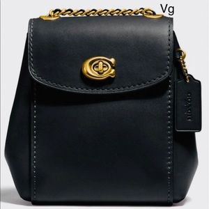 Coach Parker 16 backpack black tabby Cassie rogue